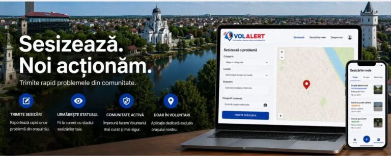 VOLALERT, sistemul digital prin care sesizările locuitorilor din Voluntari ajung direct la administrație