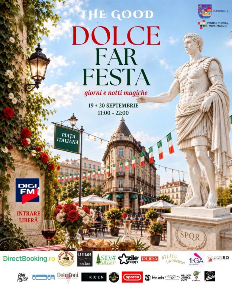 Piața Italiană devine scenă de festival. Cine organizează Dolce Far Festa și ce este programat în weekend